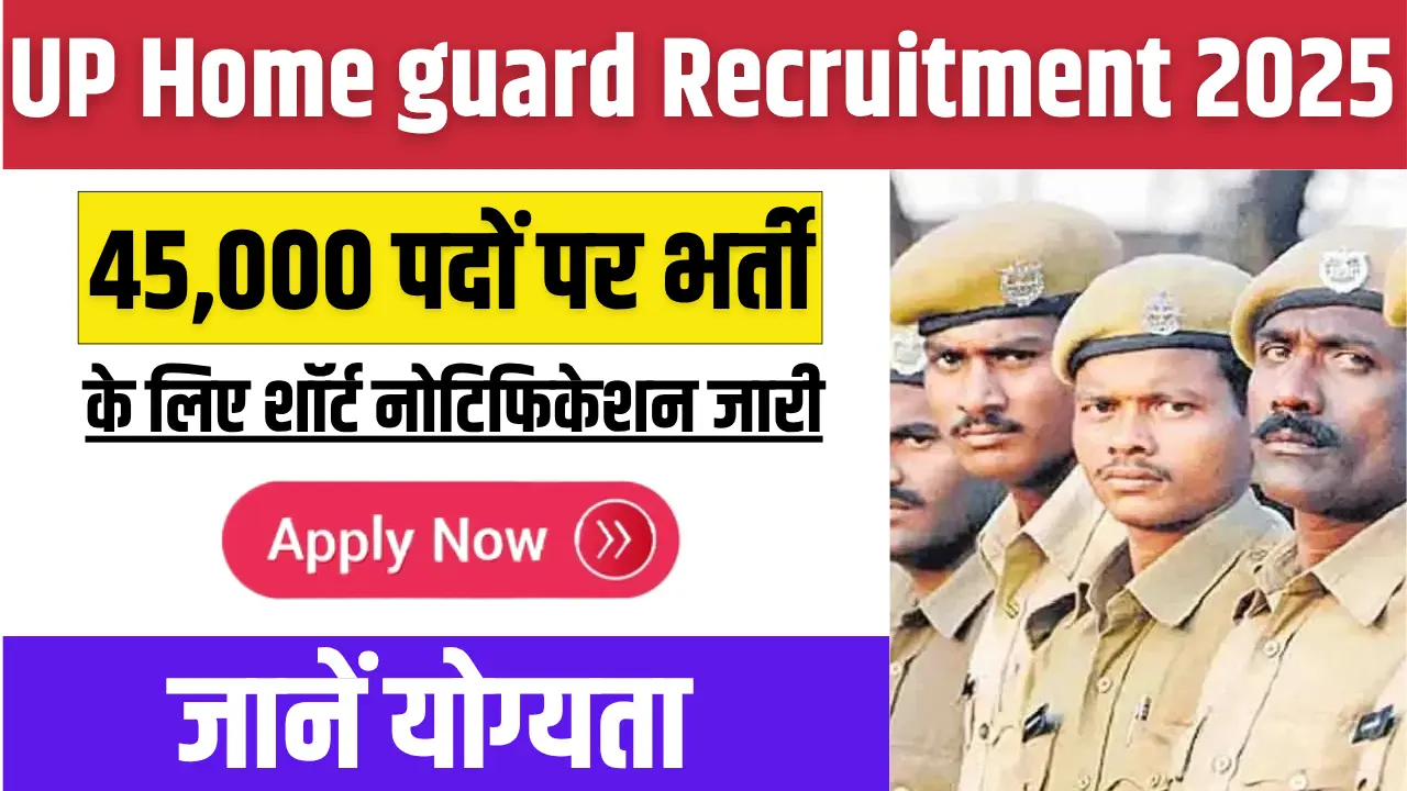 UP Home guard Recruitment 2025